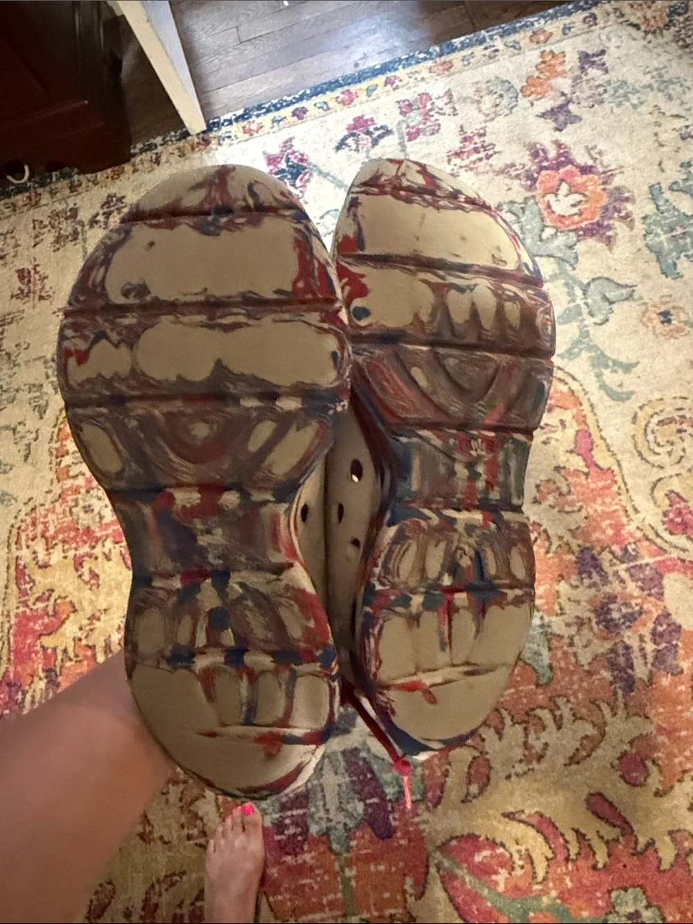Kids Neutral Slip-On Ventilated Sneakers